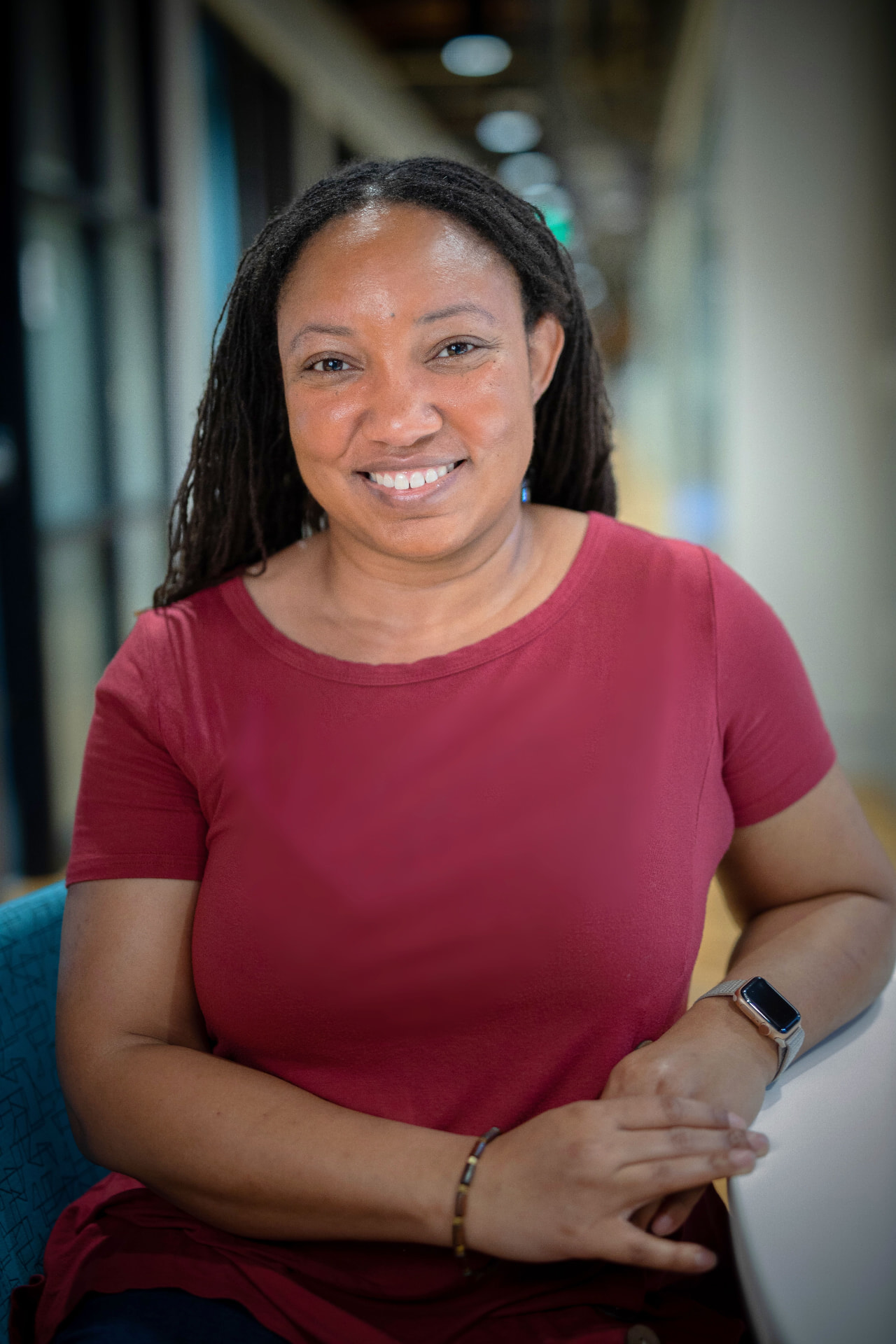 Portrait of Dr. April Deveaux, Assistant Professor