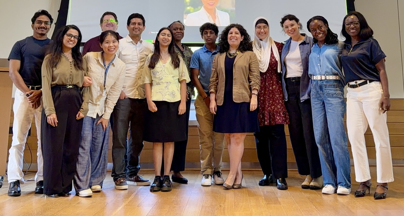 The REGAL research team gathered in an auditorium